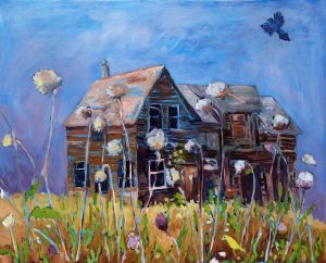 edie-marshall-broken-dreams-abandoned house-art-oil-painting-online-gallery