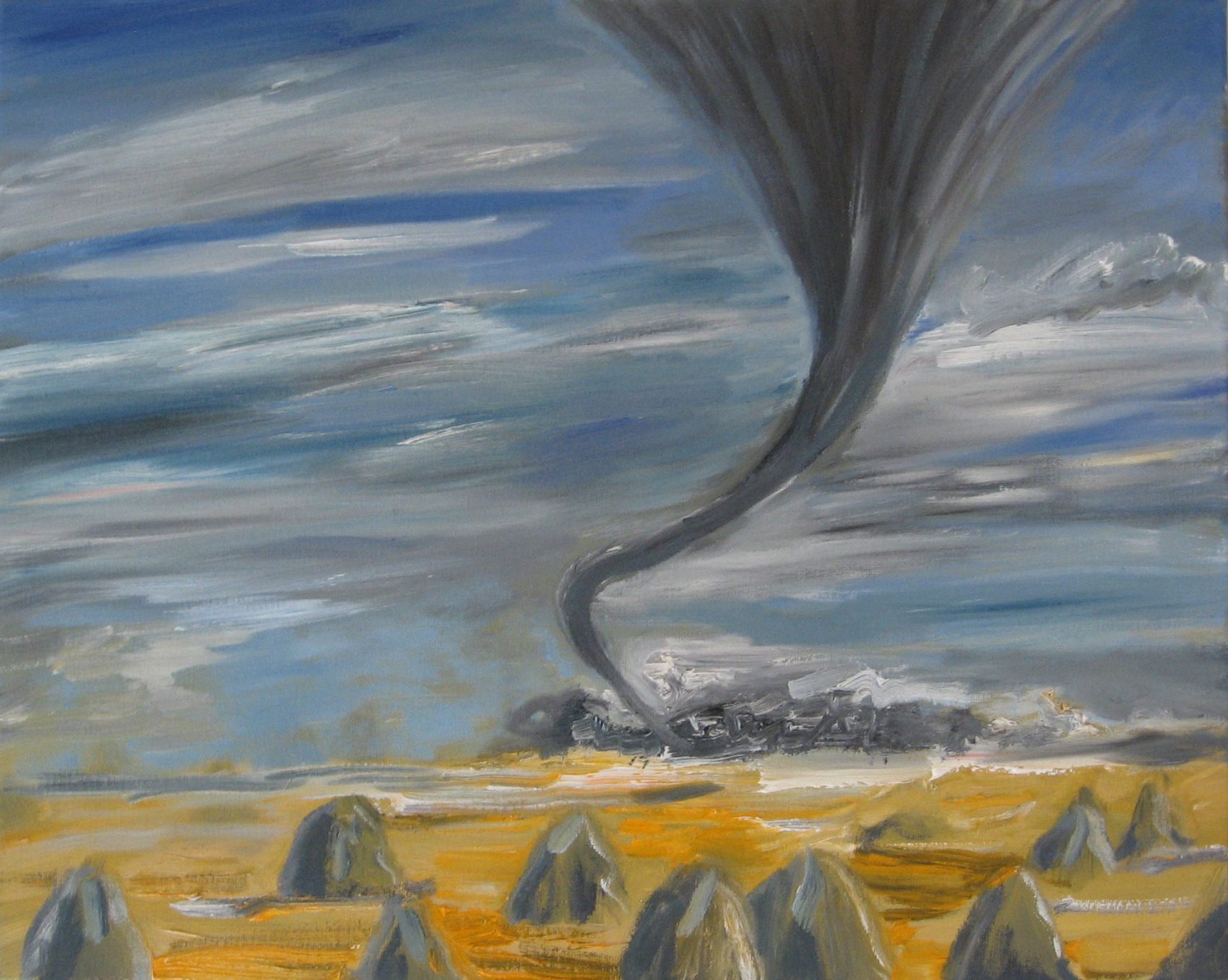 john-graham-prairie-twister-storm-painting-contemporary-landscape-painting
