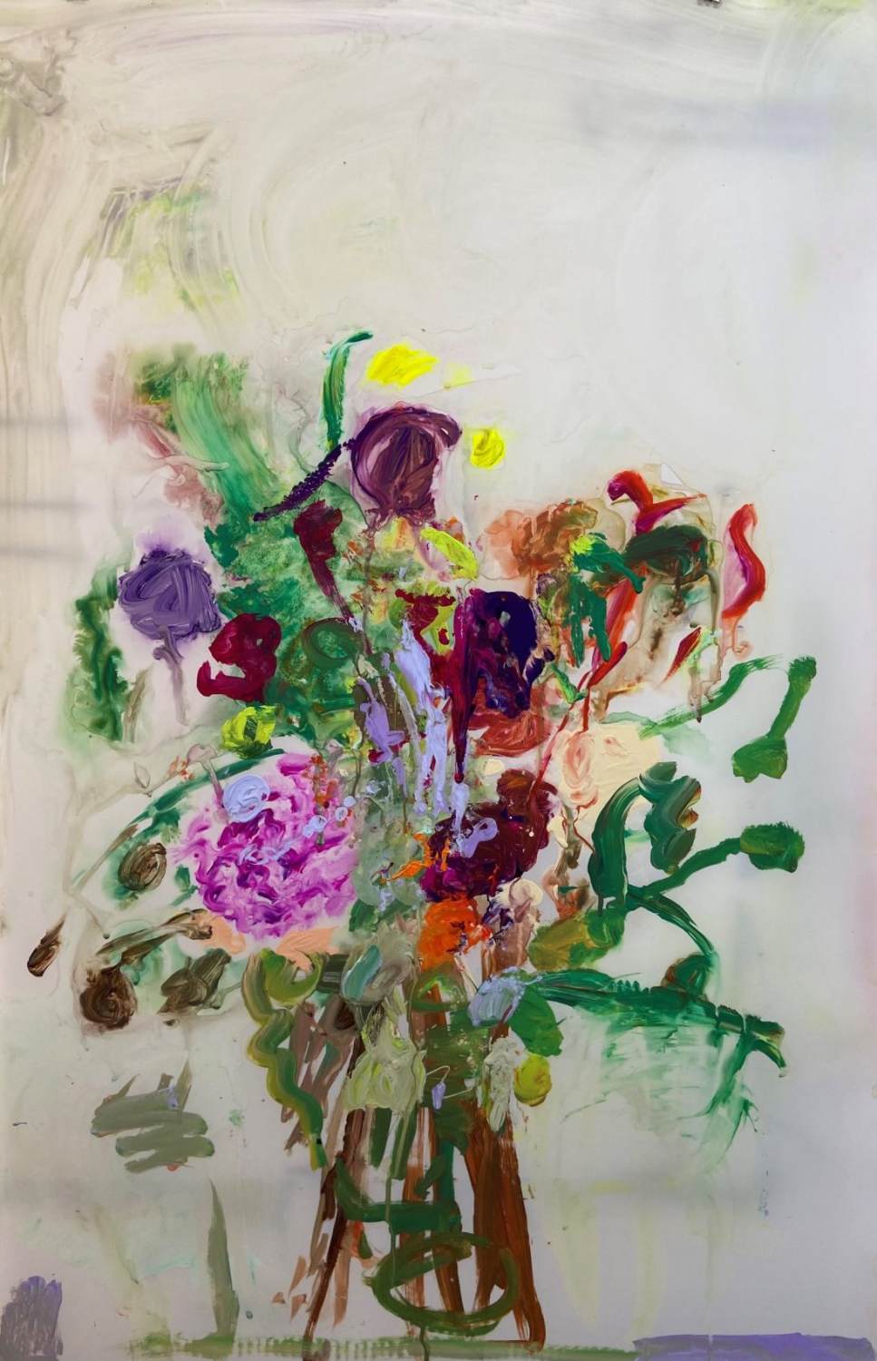 dawna-rose-bouquet-10-07-abstract-realism-modern-flower-art-online-gallery